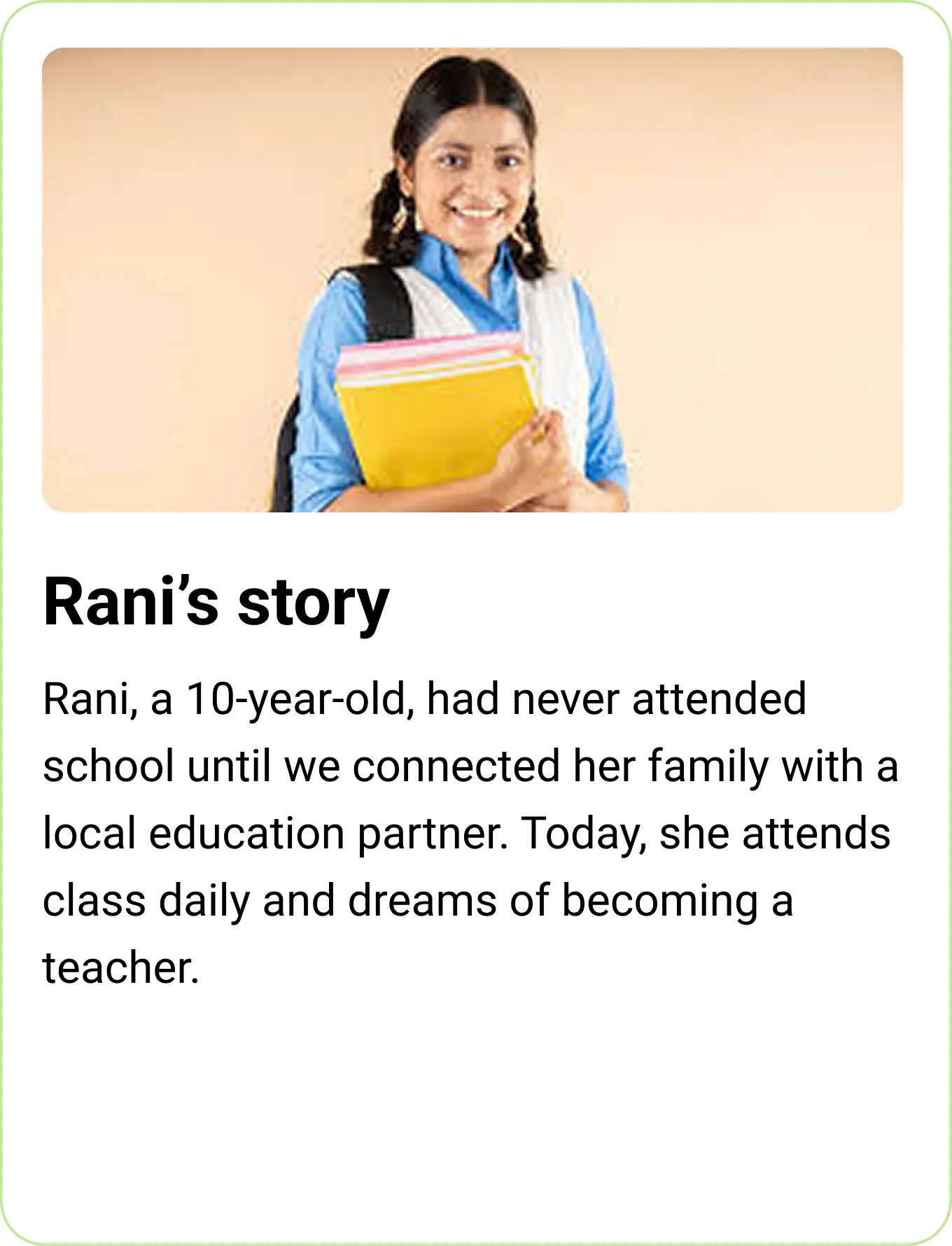 Rani Story